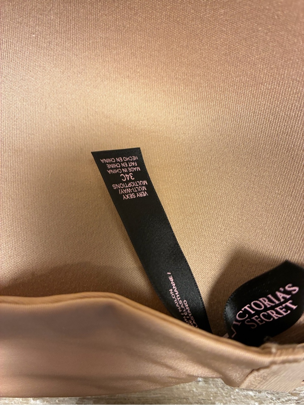 Victoria Secret Bundle 5 Bras Lined Demi Strapless Push Up Lace Satin - Picture 9 of 13